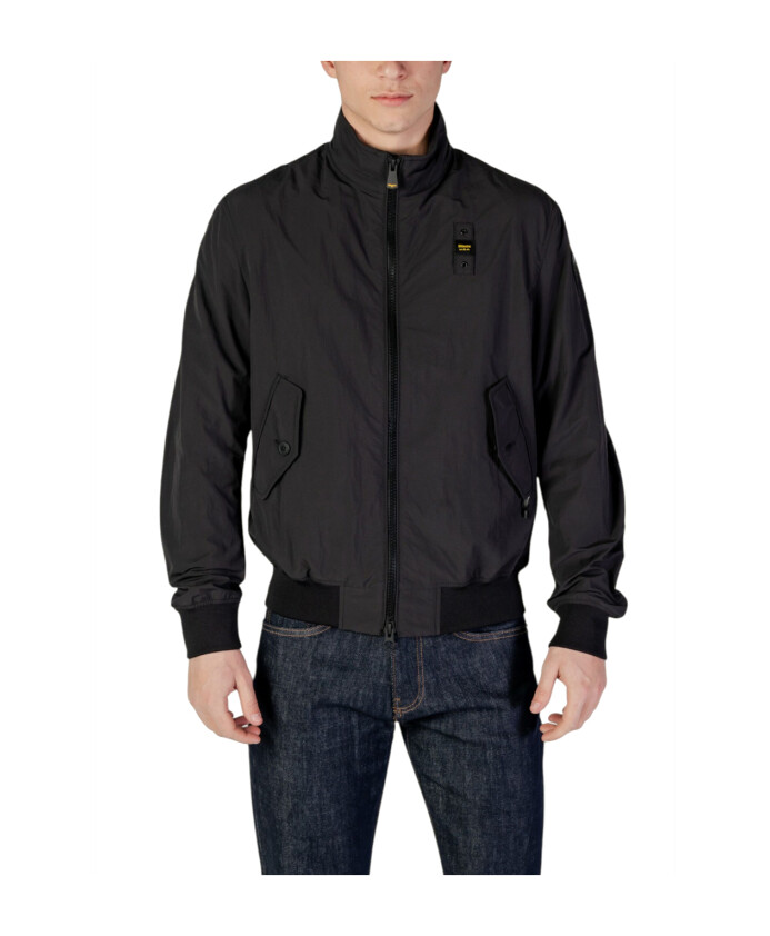 bomber-leger-en-coton-noir