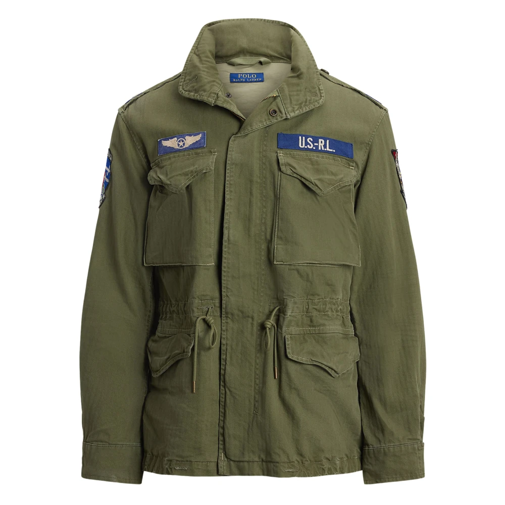 Ralph Lauren Men's Green Iconic Field Jacket - Light Jackets - L - Jackets