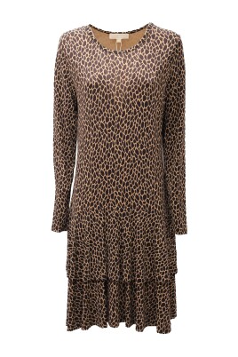 robe-en-viscose-animalier