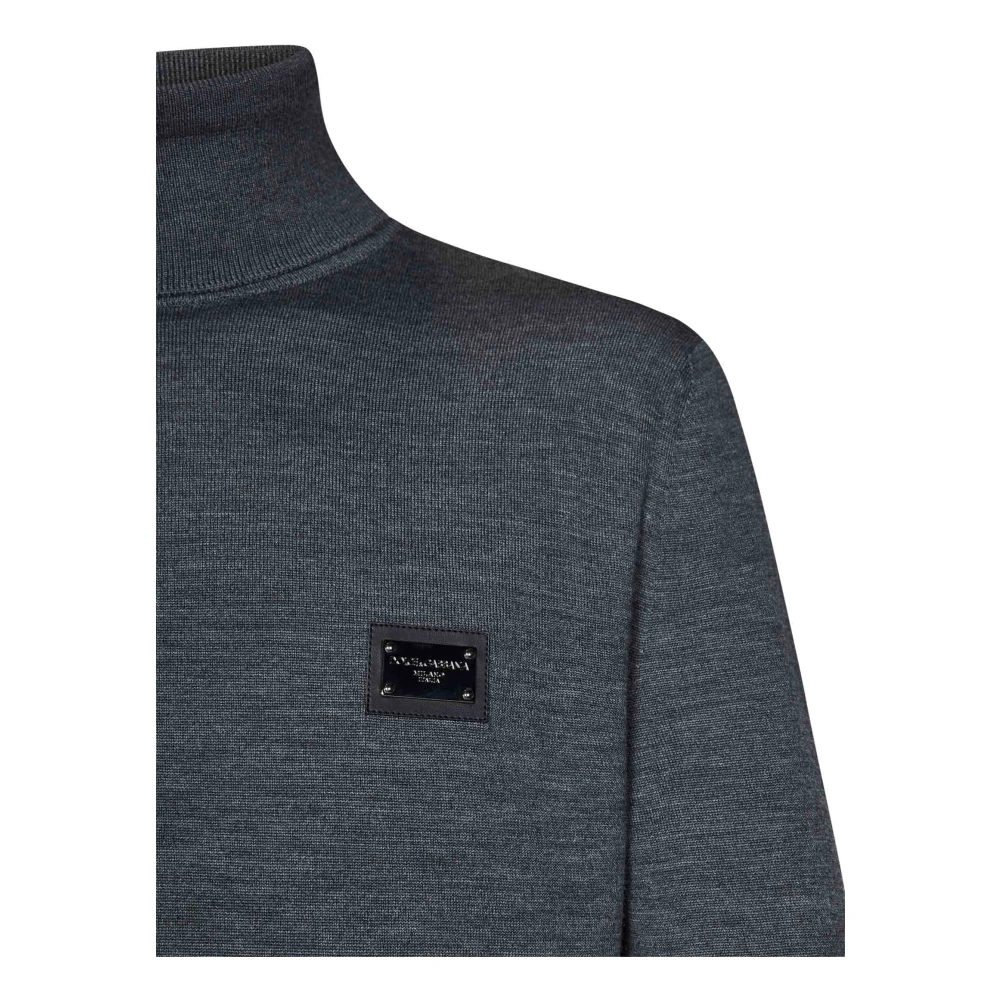 Dolce & Gabbana Grijze Coltrui voor Mannen Gray Heren