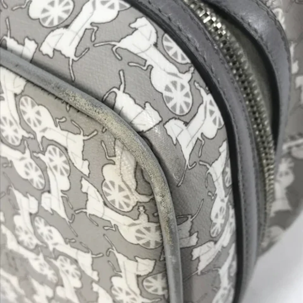 Celine Vintage Pre-owned Canvas celine-bags Gray Dames