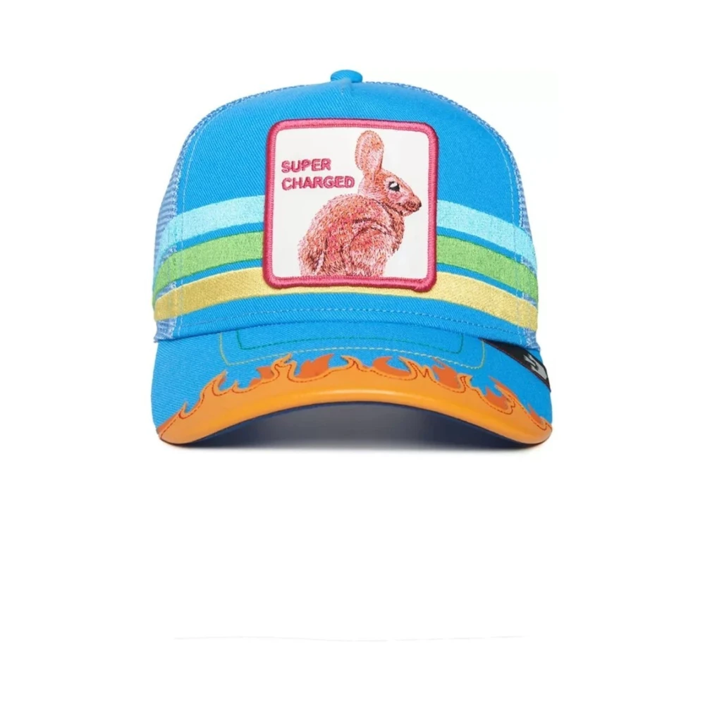 Goorin Bros Turquoise Haas Trucker Cap Multicolor Heren