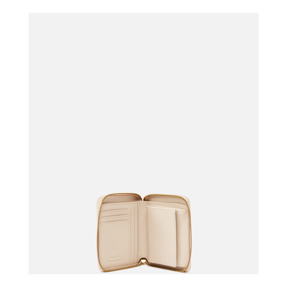 pinko Stijlvolle Portemonnee voor Vrouwen Beige Dames