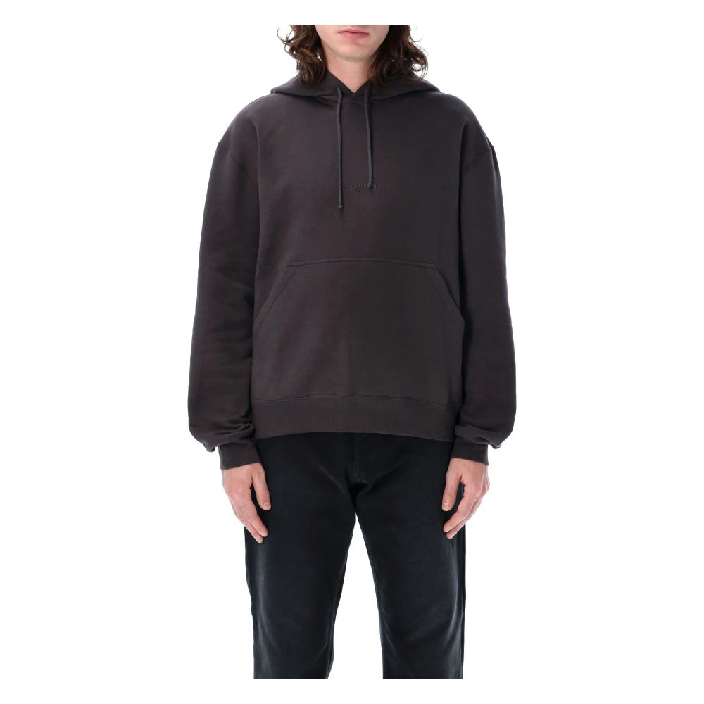 Saint Laurent Grijze Gebreide Hoodie Anciere Stijl Gray Heren