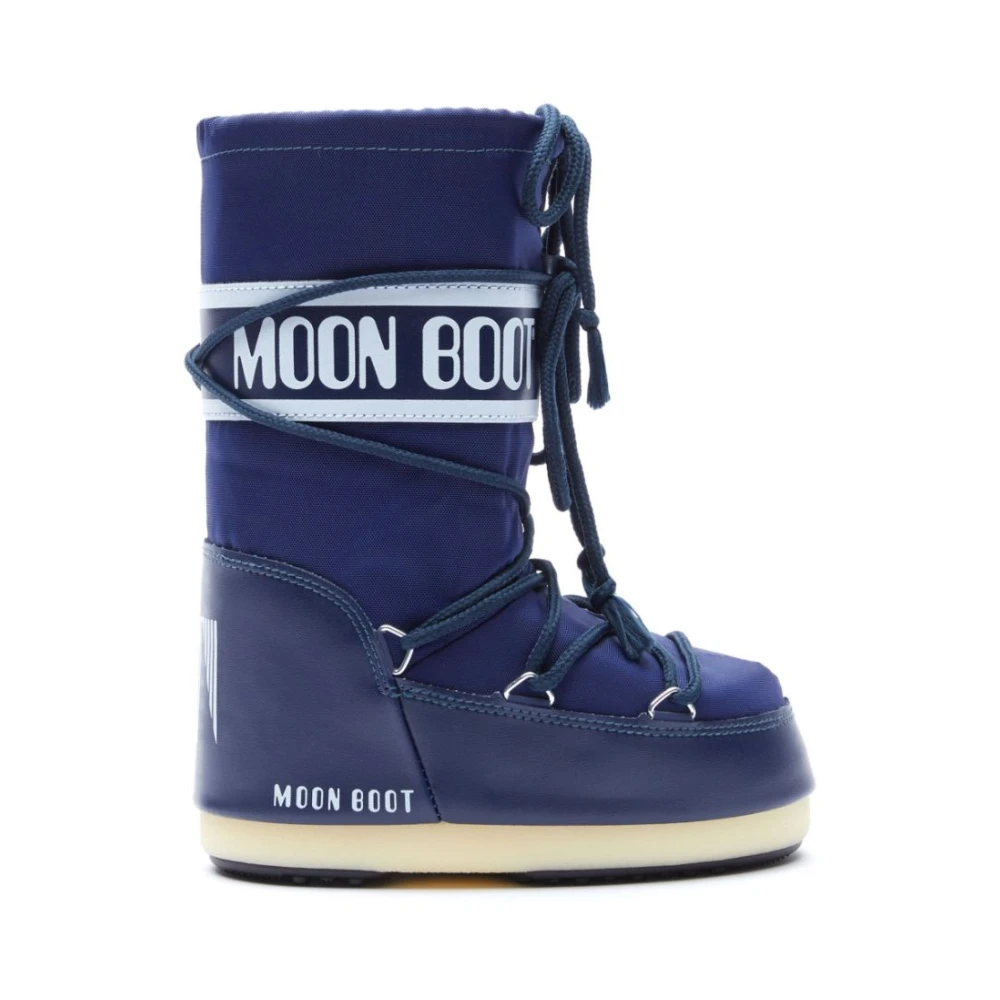 Moon Boot Barnkängor med dragsko Blue, Unisex