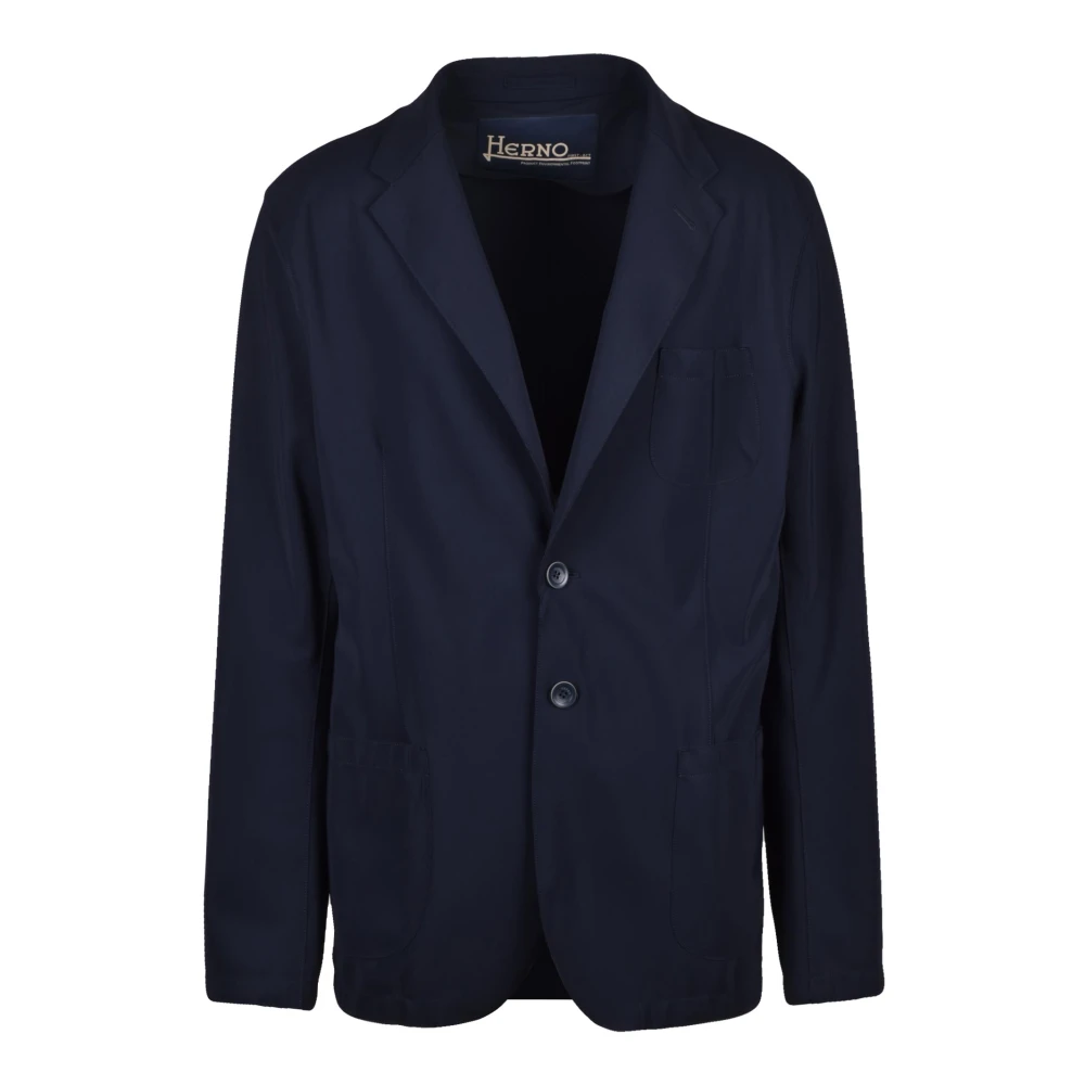 Herno Homme Bleu - Veste En Nylon - Vestes - Taille: 3XL