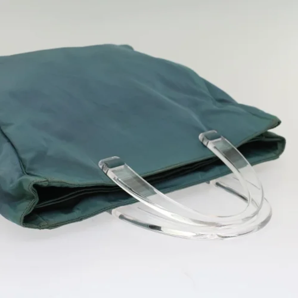 Prada Vintage Pre-owned Fabric prada-bags Blue Dames