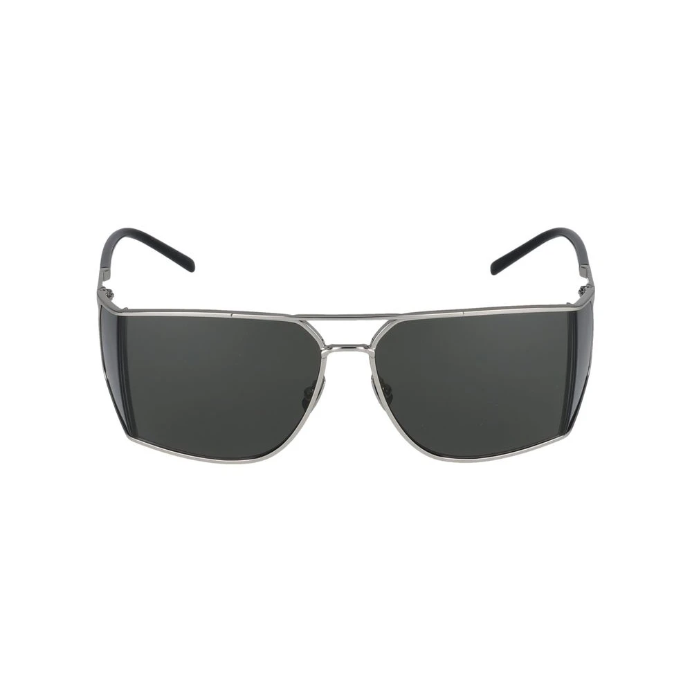 Saint Laurent Men's Gray Sunglasses, 69 Mm, Silver Grey Sunglasses Sl 750 002