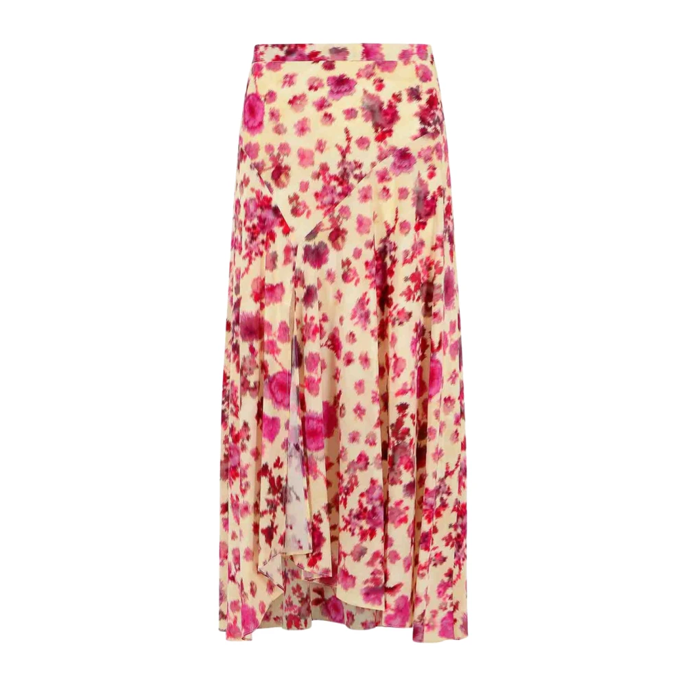 Isabel Marant Women's Pink Midi Skirts, Xs, Maxi Skirts