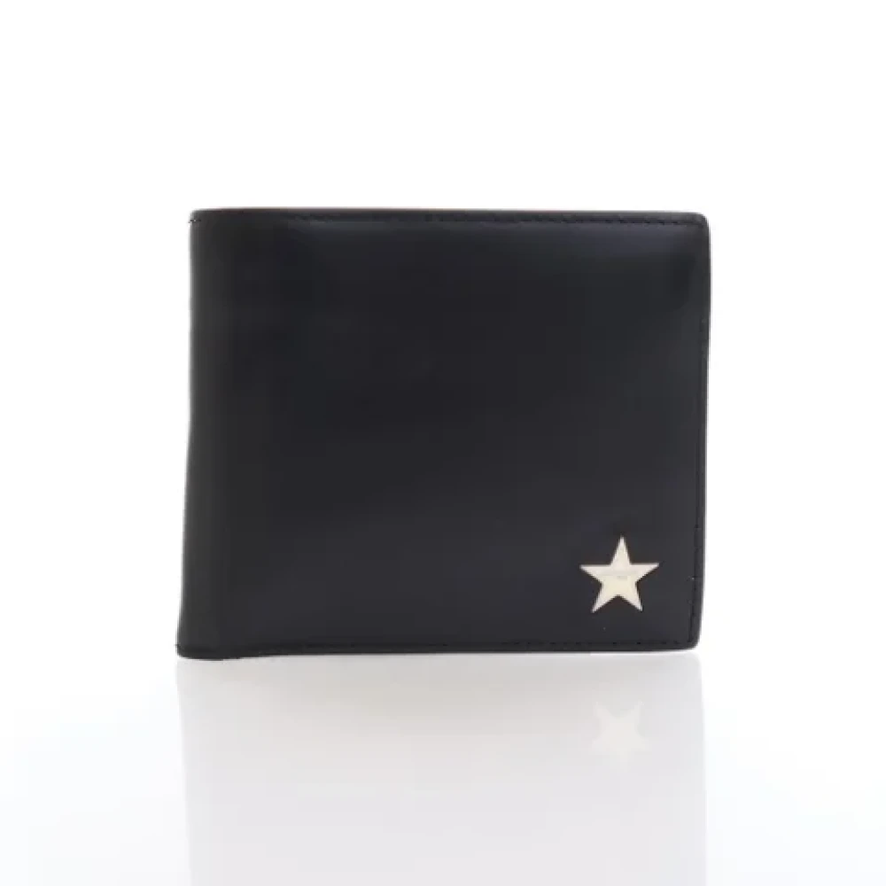 Givenchy Pre-owned Leather wallets Black Dames