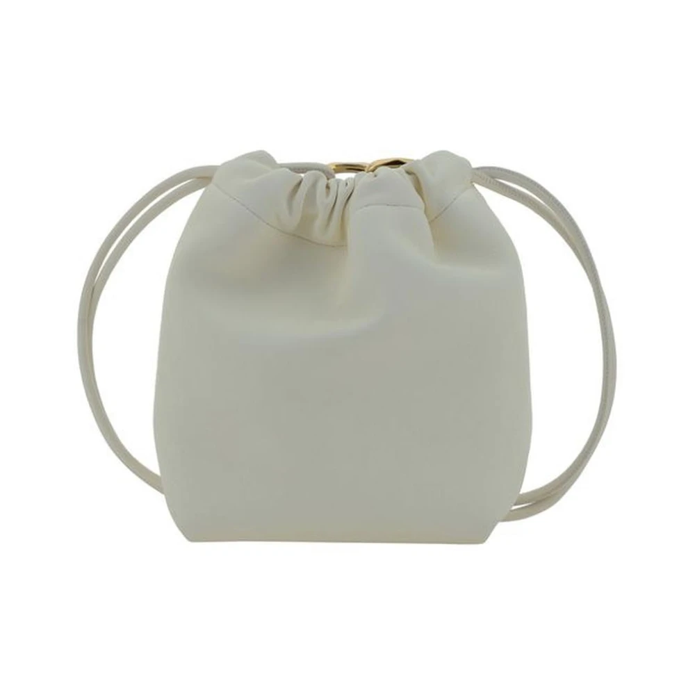 Valentino Garavani Goudvergulde VLogo Mini Emmerzak Beige Dames