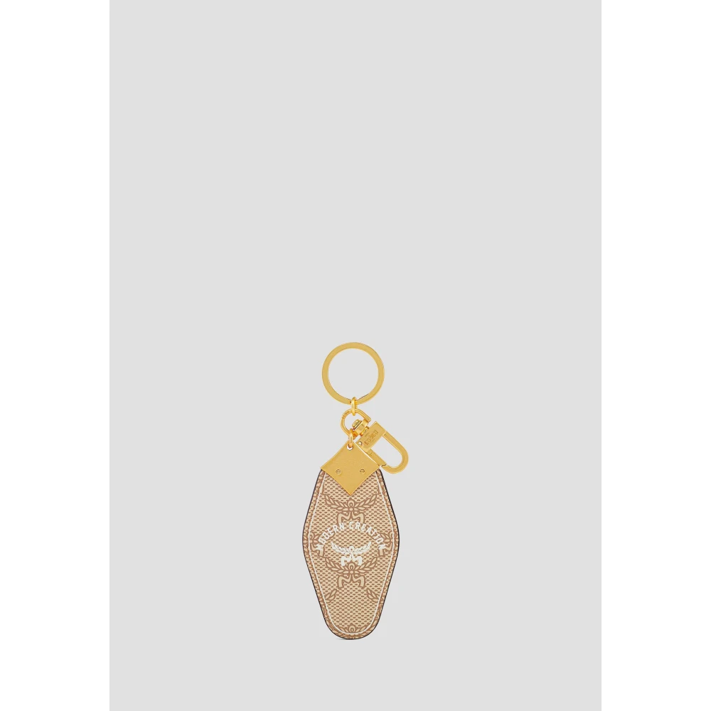 MCM Sleutelhanger Hemel in Lauretos Beige Unisex