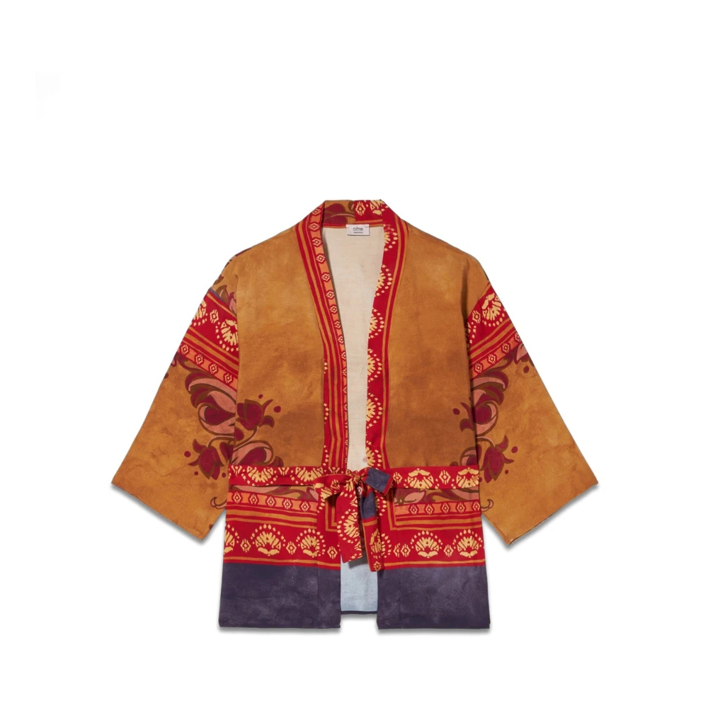 Oltre Ethno Kimono Jacka Multicolor, Dam