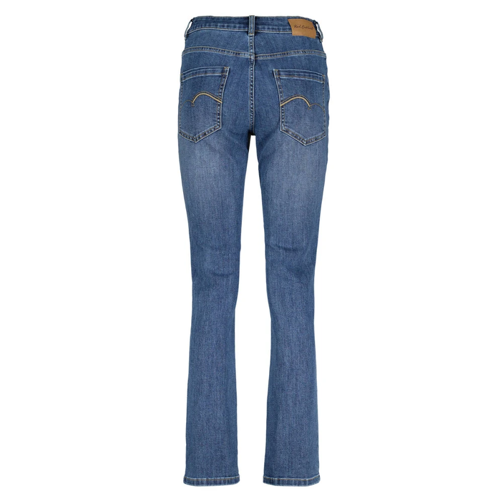 Red Button Stone Jeans Kate Model Srb3821 Blue Dames