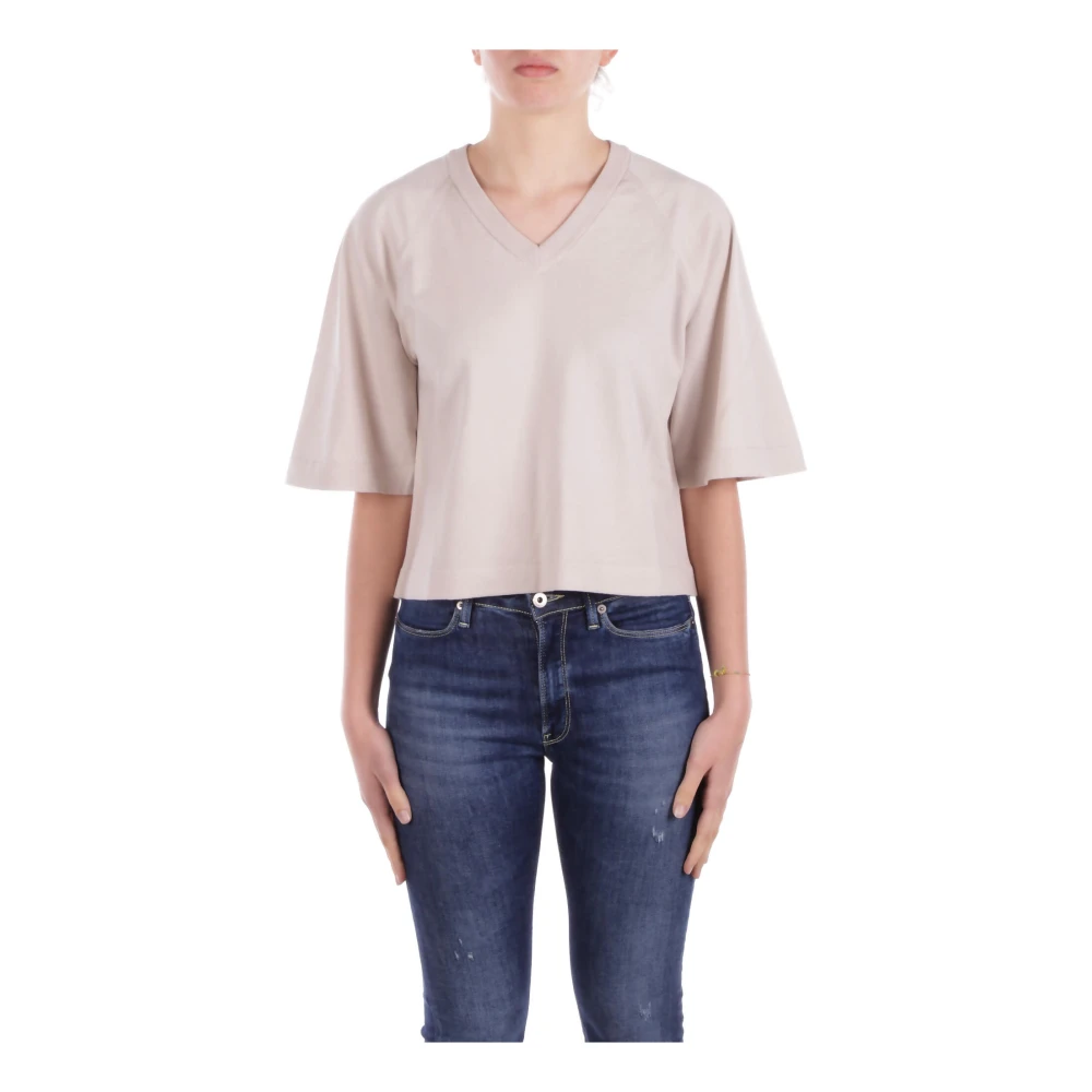 K-Way Damen Beige Oberteile, Lgröße: