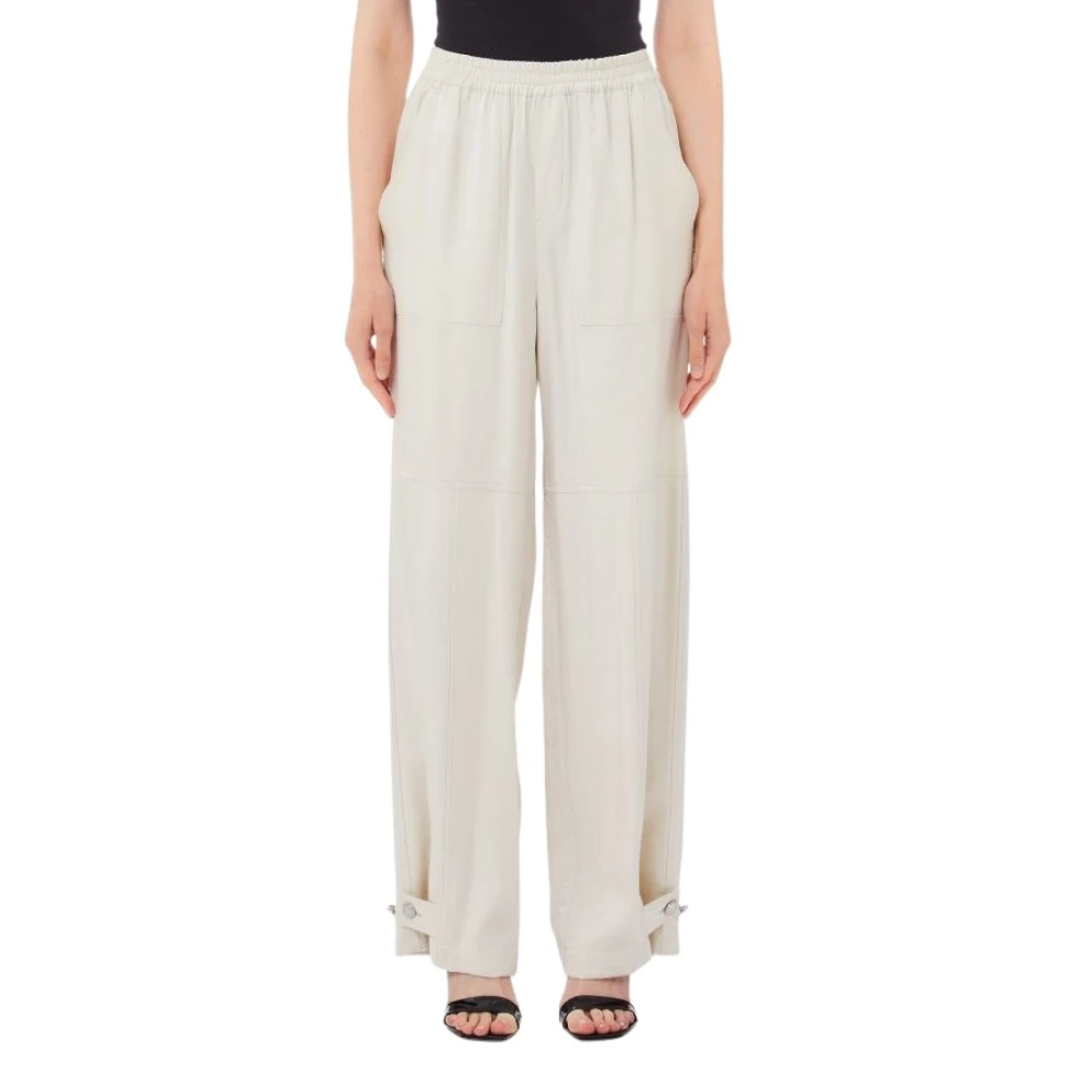 Liu Jo Donna Beige Pantaloni, M, New,