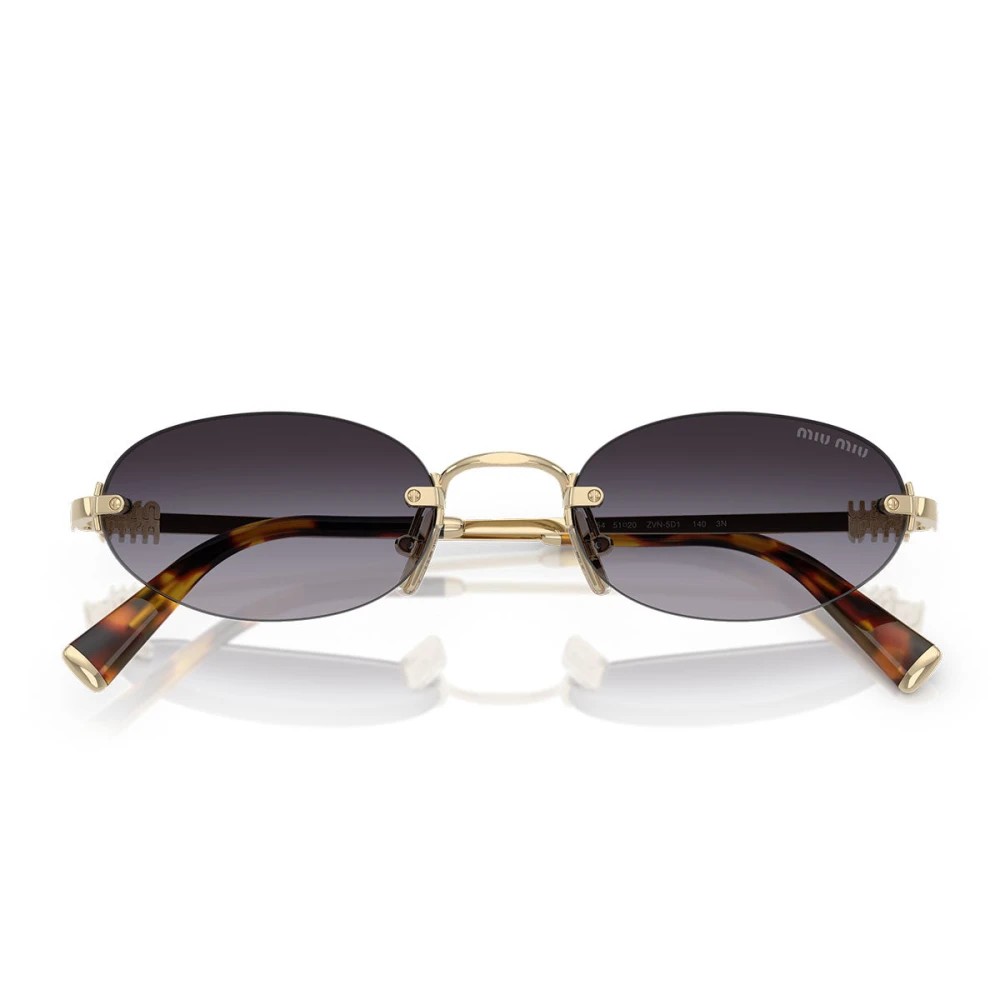 Miu Miu Unisex Yellow Mua54s Sunglasses - Sunglasses - 51 Mm - Accessories