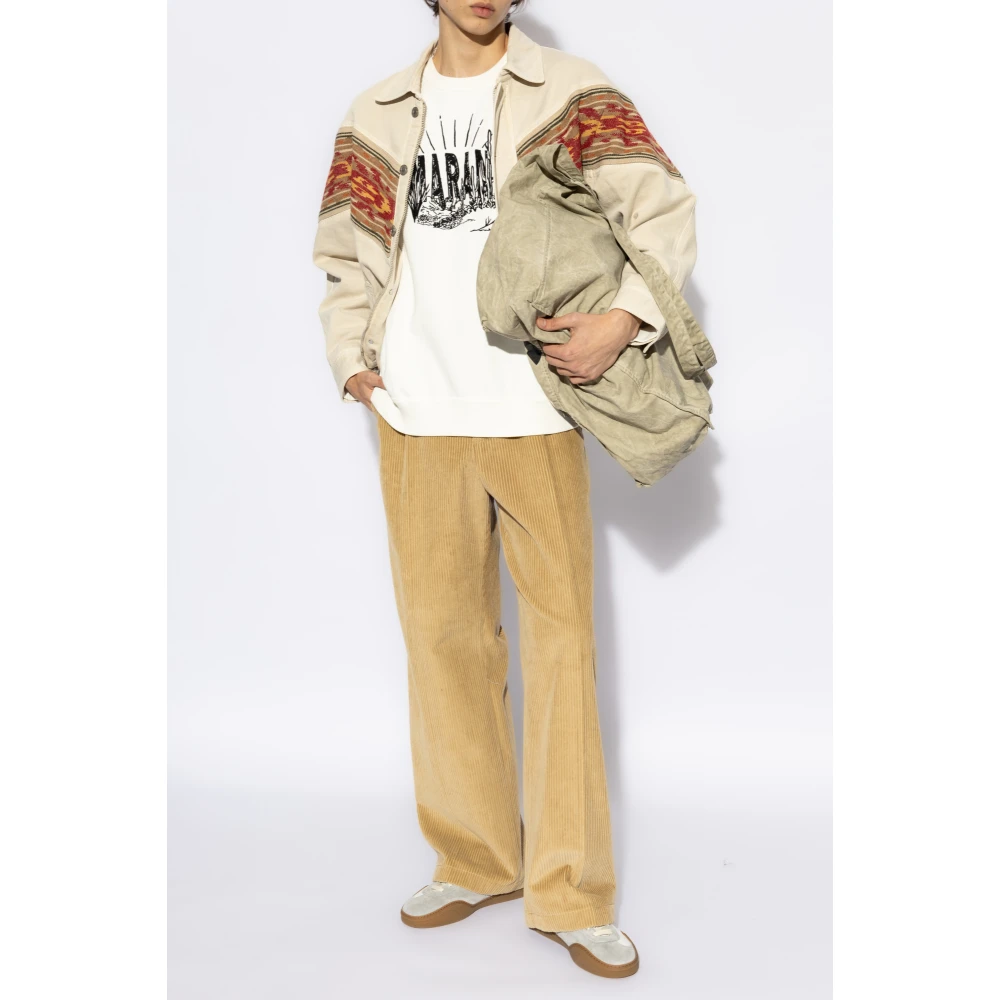 Isabel marant Sweatshirt Mikoy White Heren
