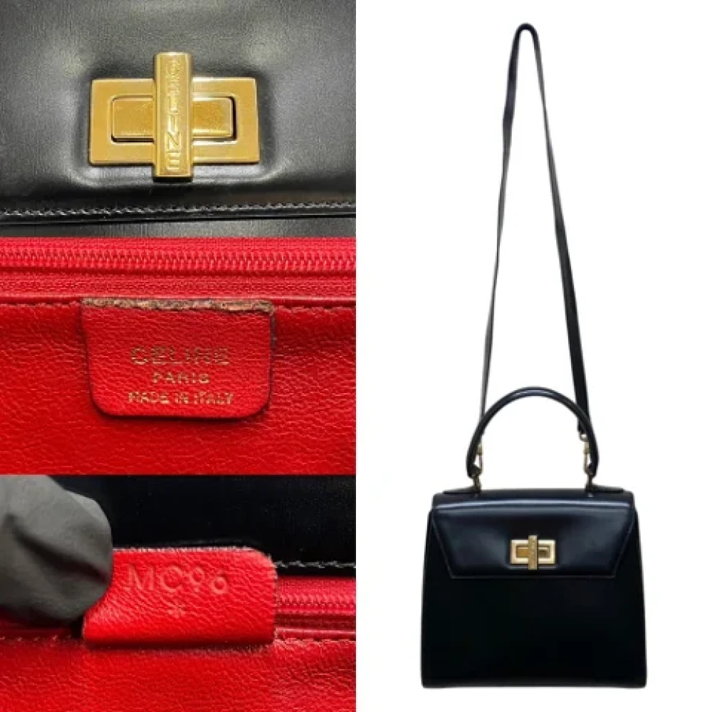 Celine Vintage Pre-owned Fabric celine-bags Black Dames