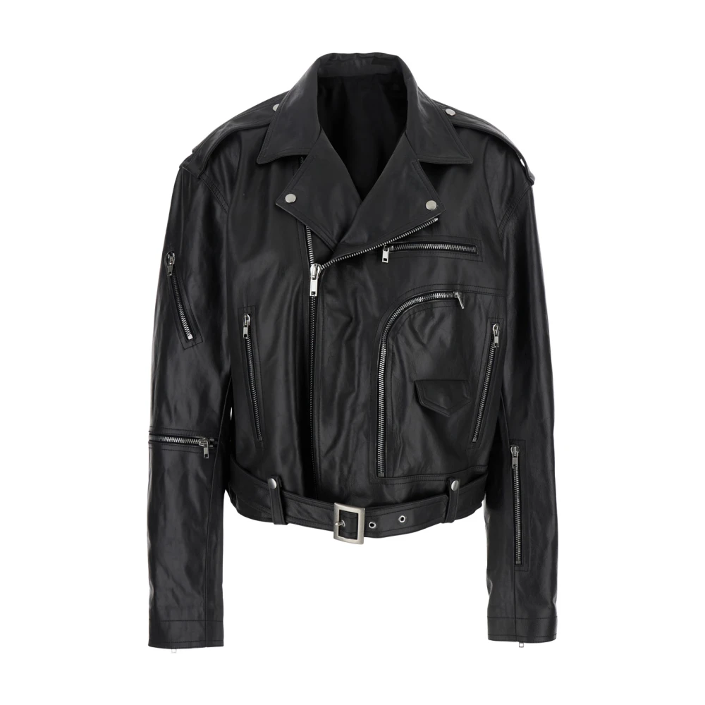 Jackets > Leather Jackets - - Rick Owens - Modalova