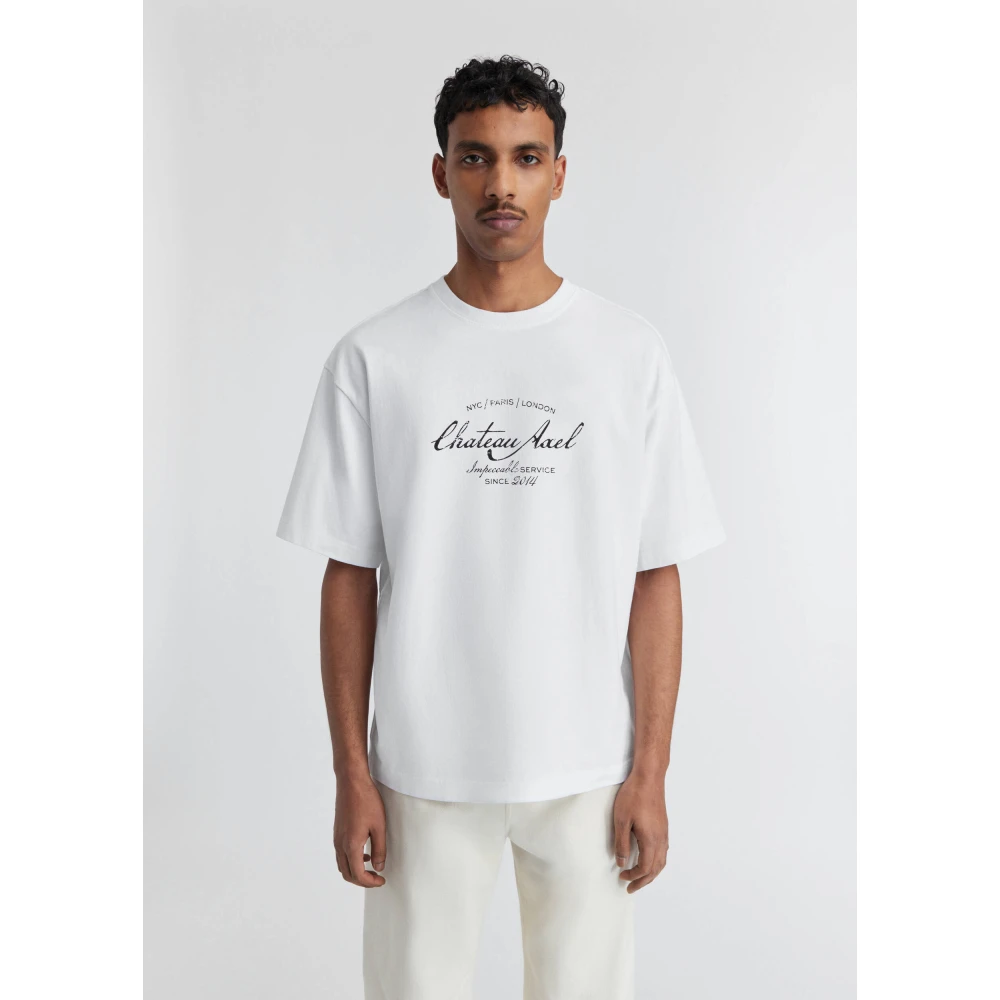 Axel Arigato Château Axel T-Shirt White Heren