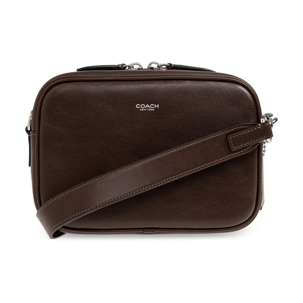 Coach Uomo Marrone Radio Camera Bag