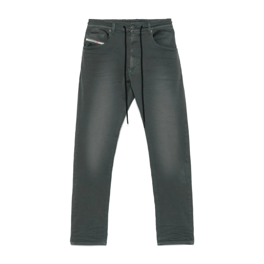 Diesel Men's Green Casual Trousers