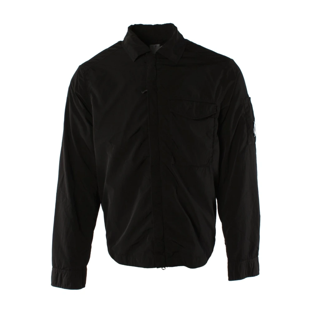 C.P. Company Zwart Overshirt Chromo-r Heren Black Heren