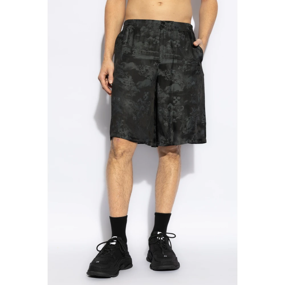 Off White Logo shots Black Heren