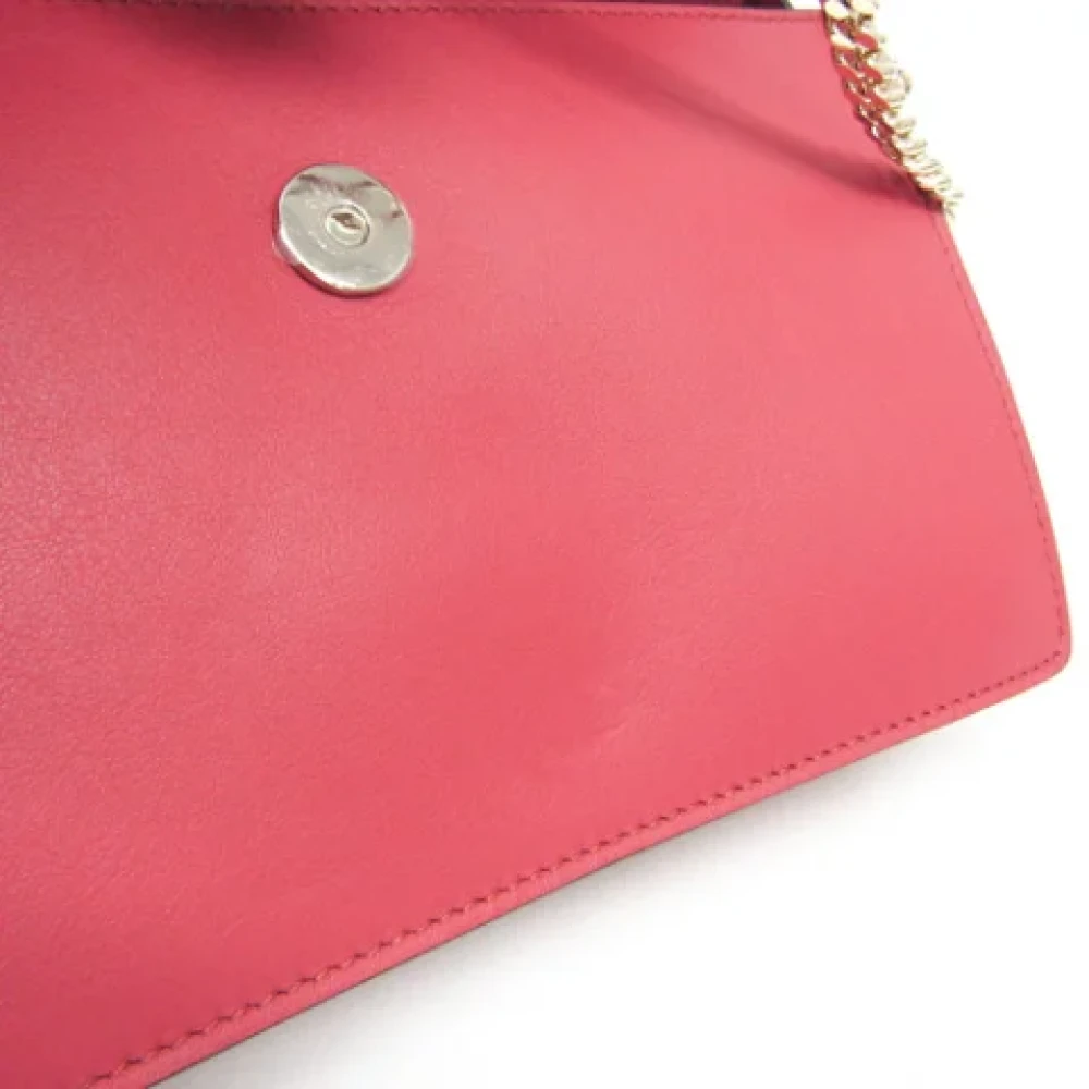 Chloé Pre-owned Leather shoulder-bags Pink Dames