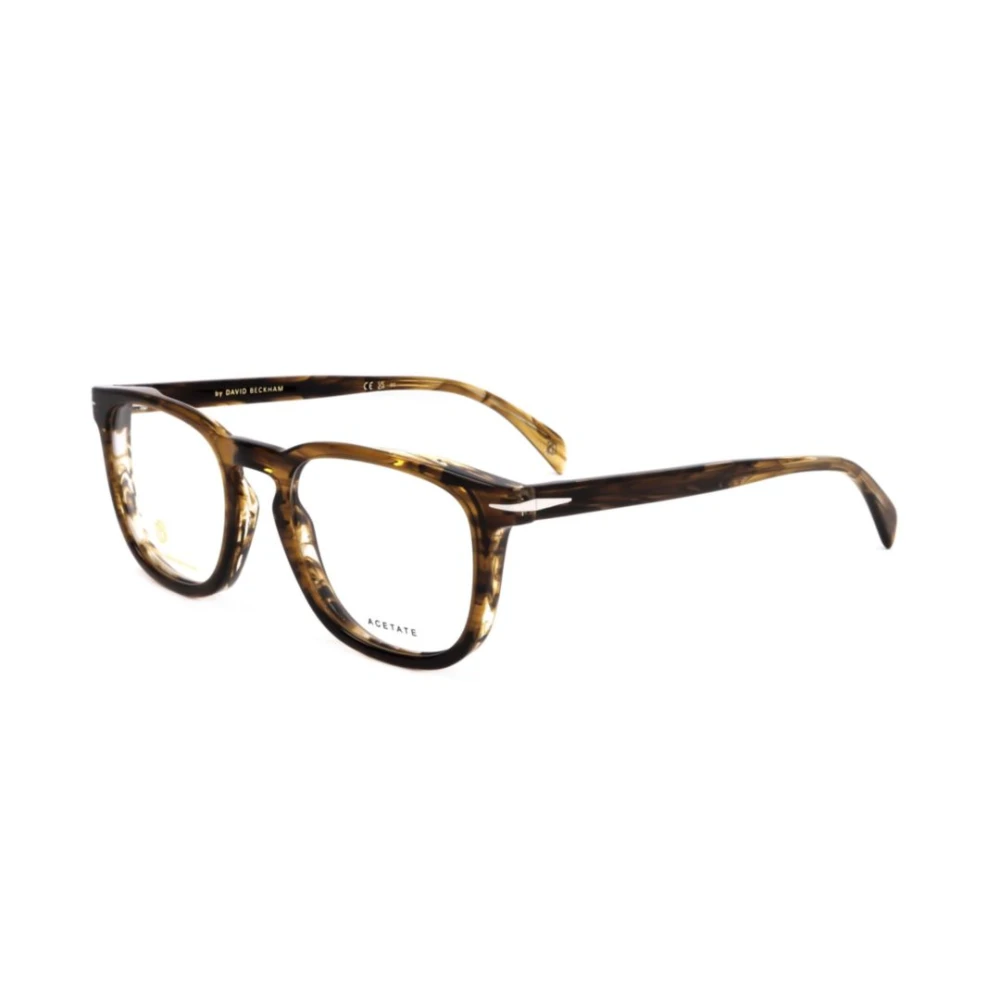 Eyewear By David Beckham Unisex Brown Glasses, 51 Mm, Optical Frame