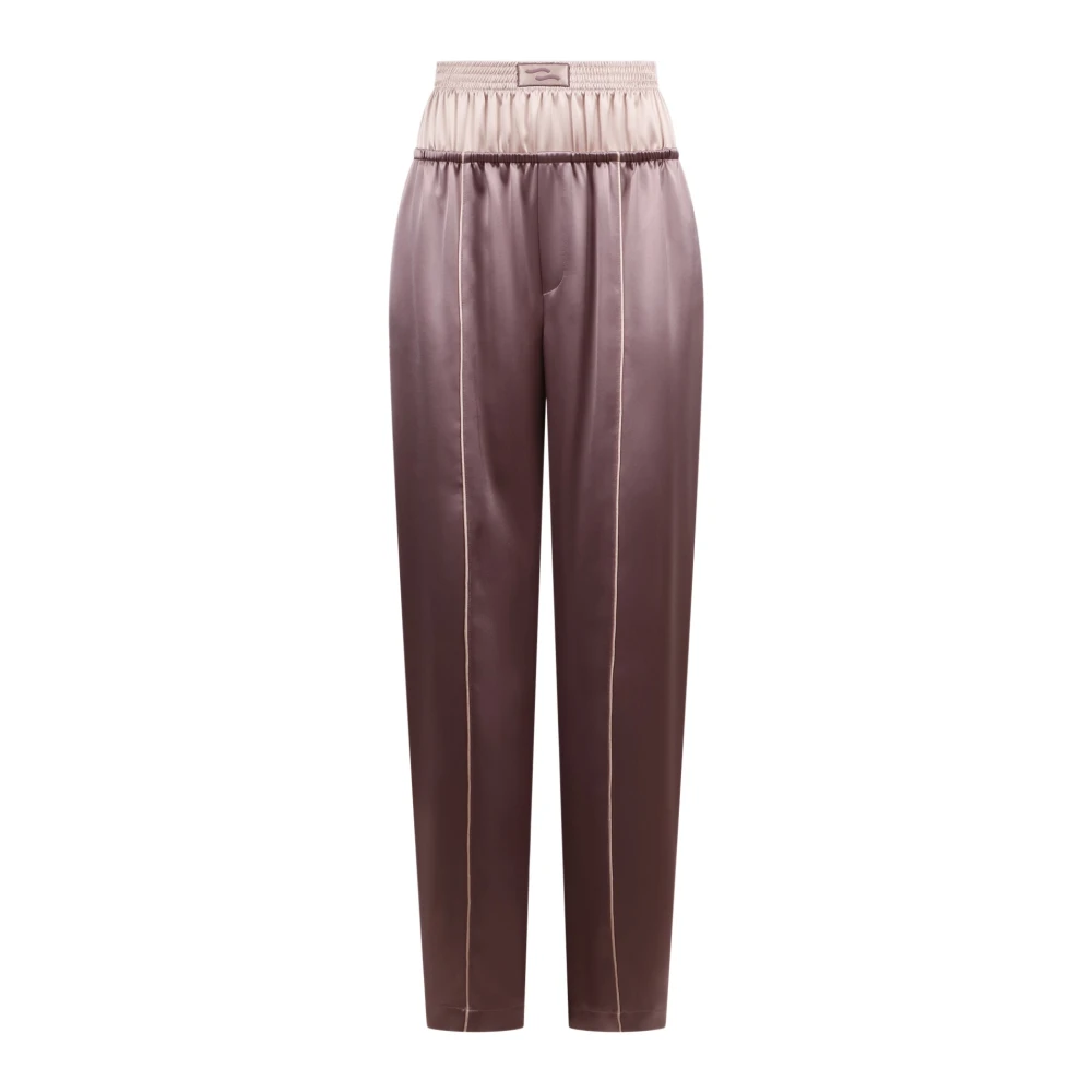 Ssheena Slim-fit Trousers Pink Dames