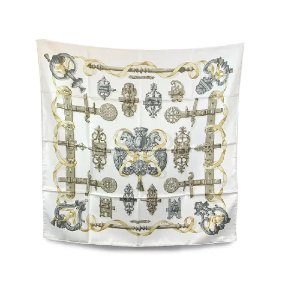 Pre-owned > Pre-owned Accessories > Pre-owned Scarves - - Hermès Vintage - Modalova