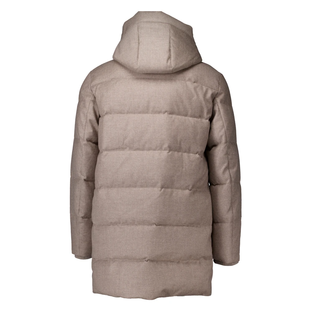 Duno Gewatteerde Beige Titan Levico Jas Beige Heren