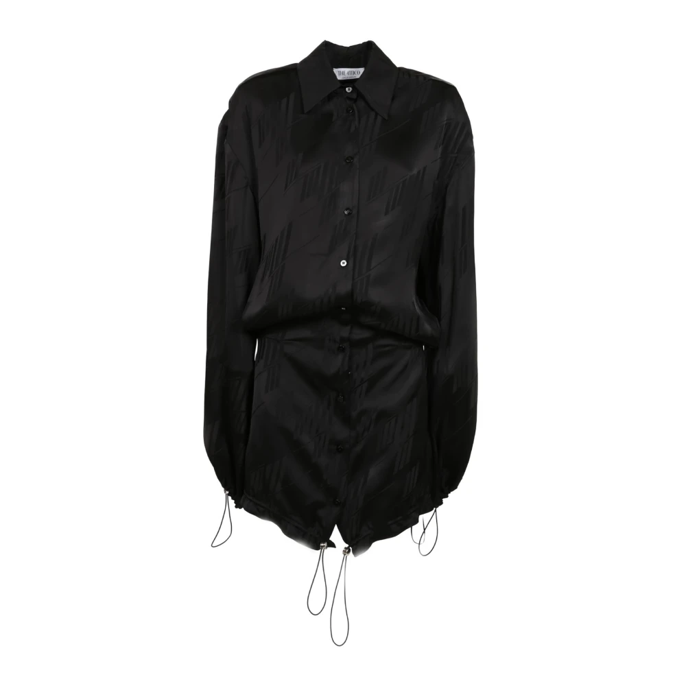 The Attico Women's Black Chic Mini Dress