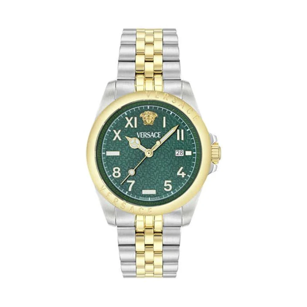 Versace Watches - Male - Watches - Green - One Size - Accessories