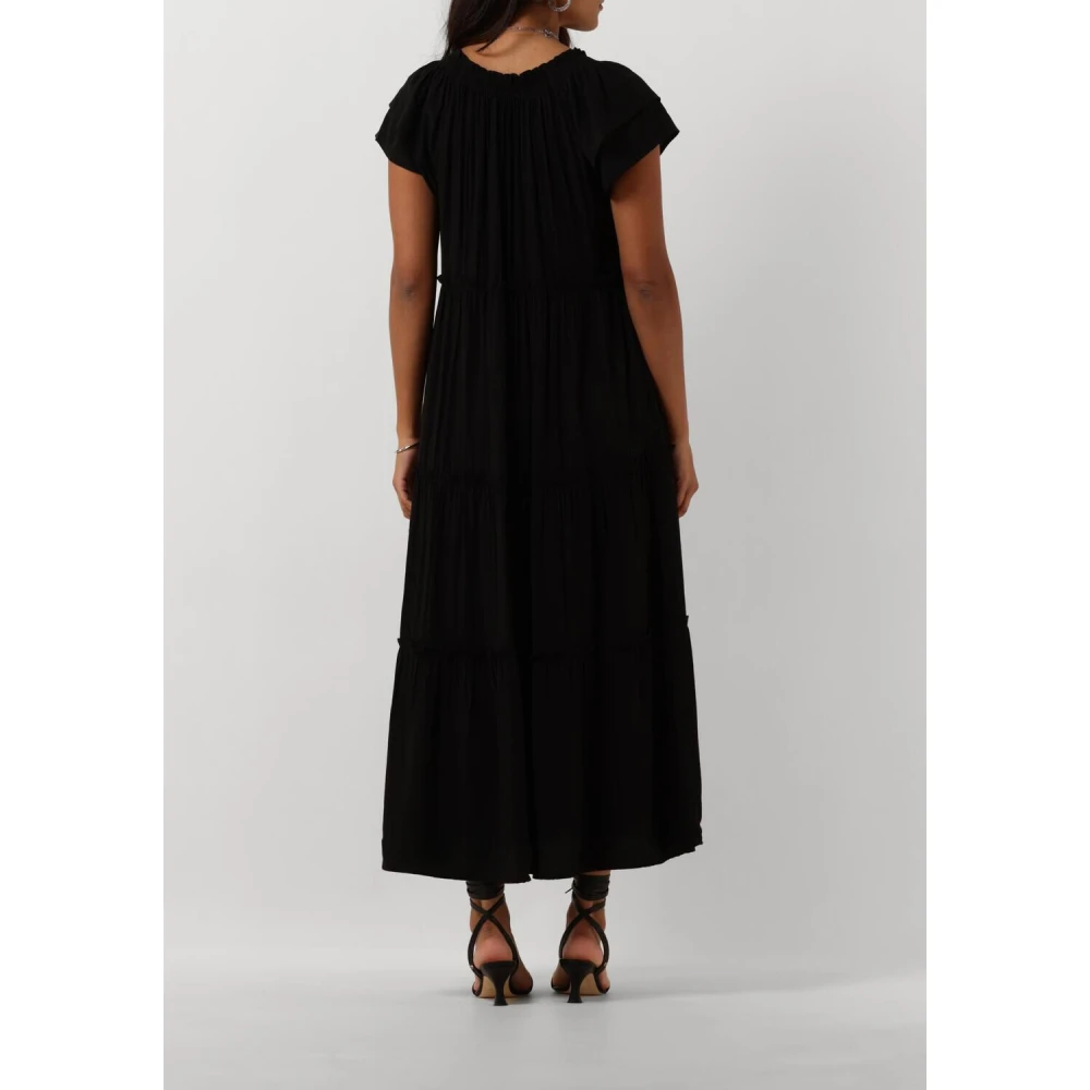 Co'Couture Sunrise Maxi Jurk Zwart Black Dames