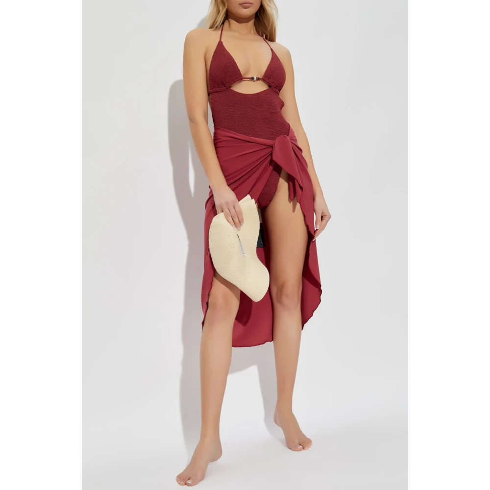 Bond-Eye Pareo Jinx Maxi Red Dames