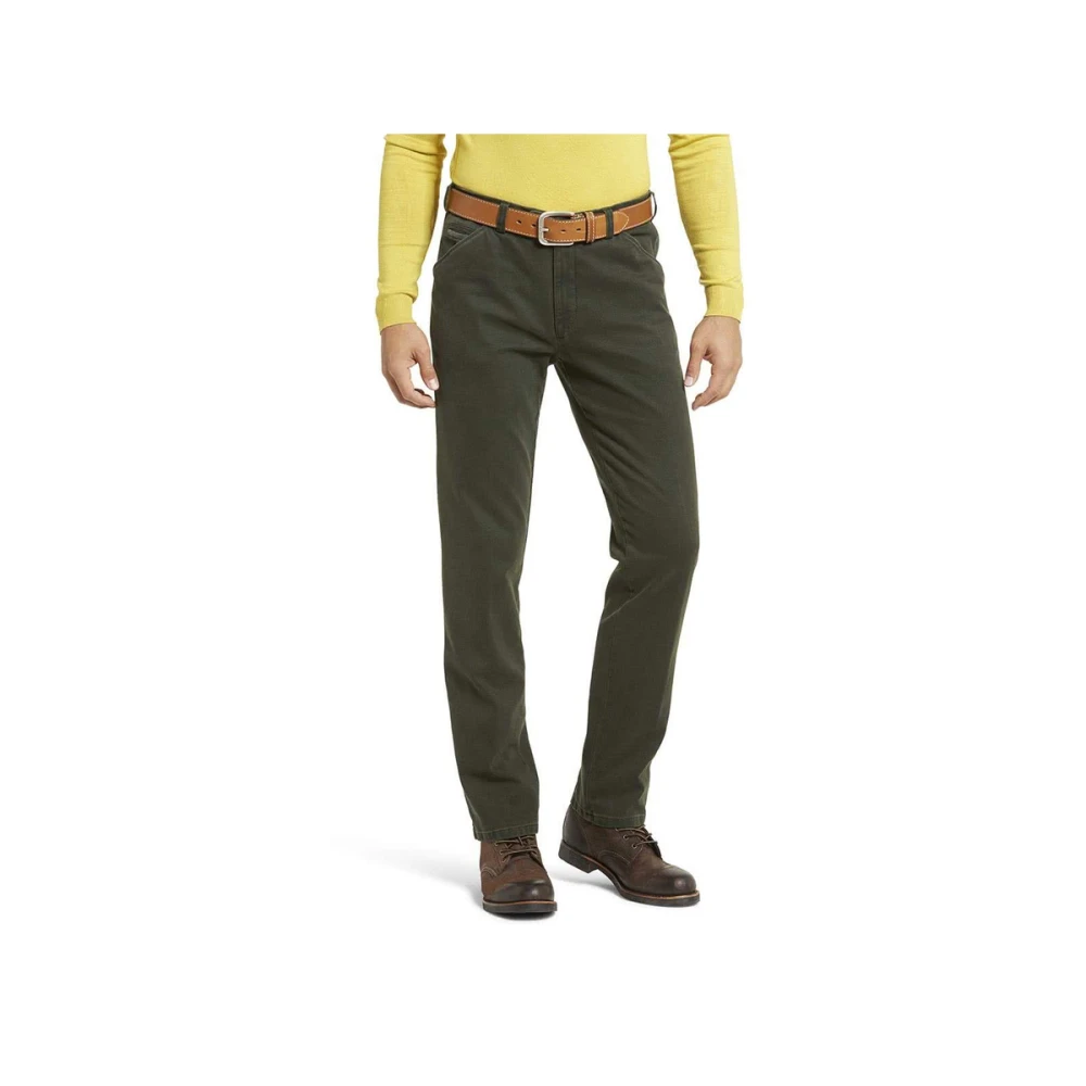 Meyer Stijlvolle Broeken & Shorts Green Heren