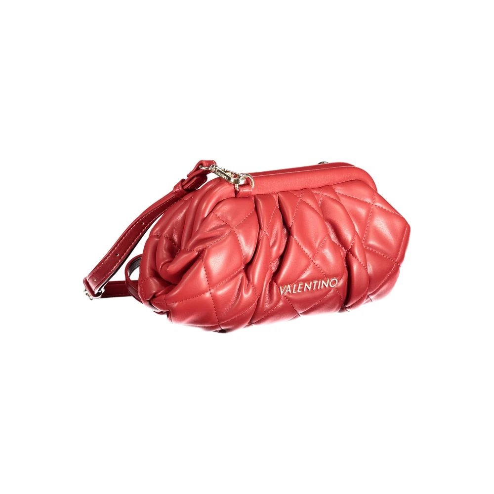 Valentino by Mario Valentino Rode polyethyleen handtas met verstelbare band Red Dames