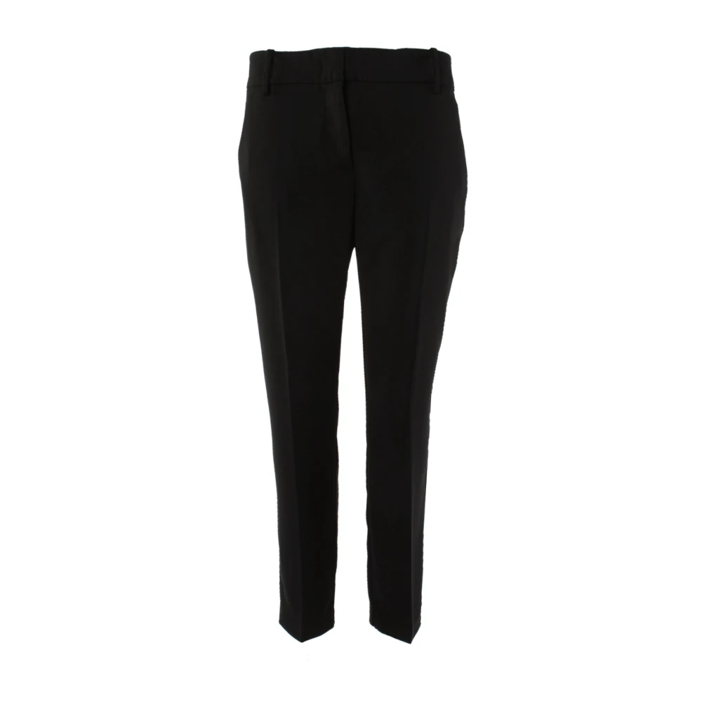 Pinko Zwarte Pantalon voor Vrouwen Black Dames