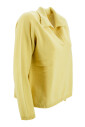 polo-en-laine-merinos-jaune