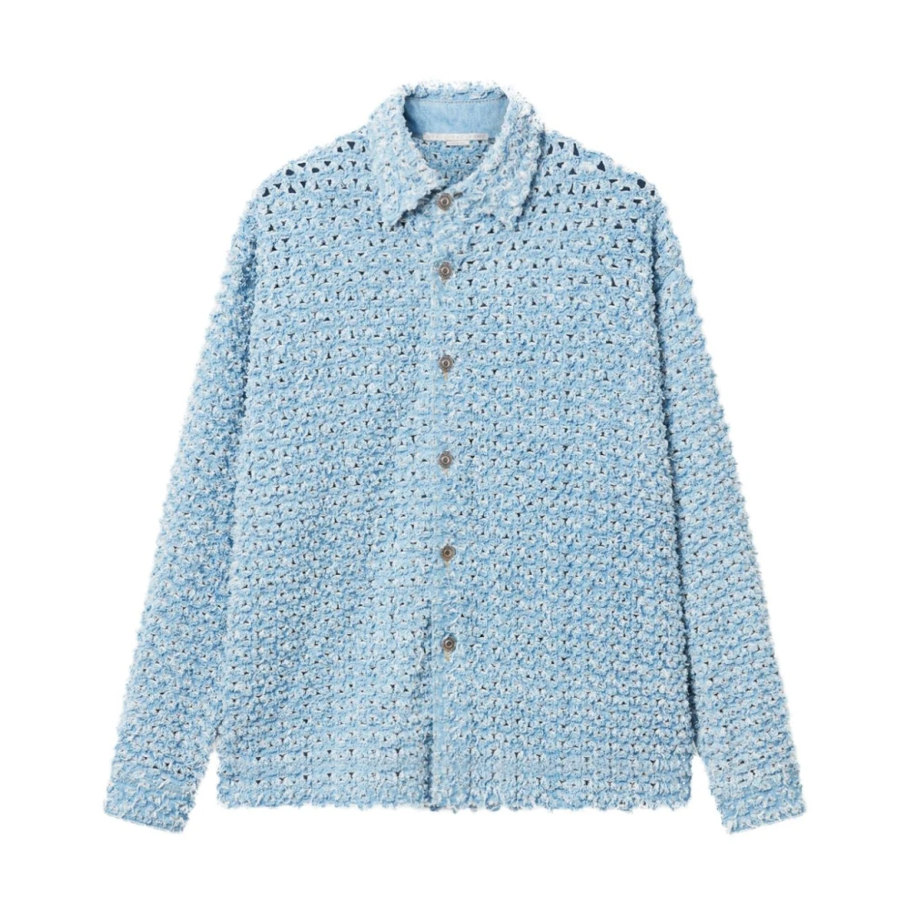 Stella Mccartney Blauwe Dameskleding Shirt Mode Stijl Blue Dames