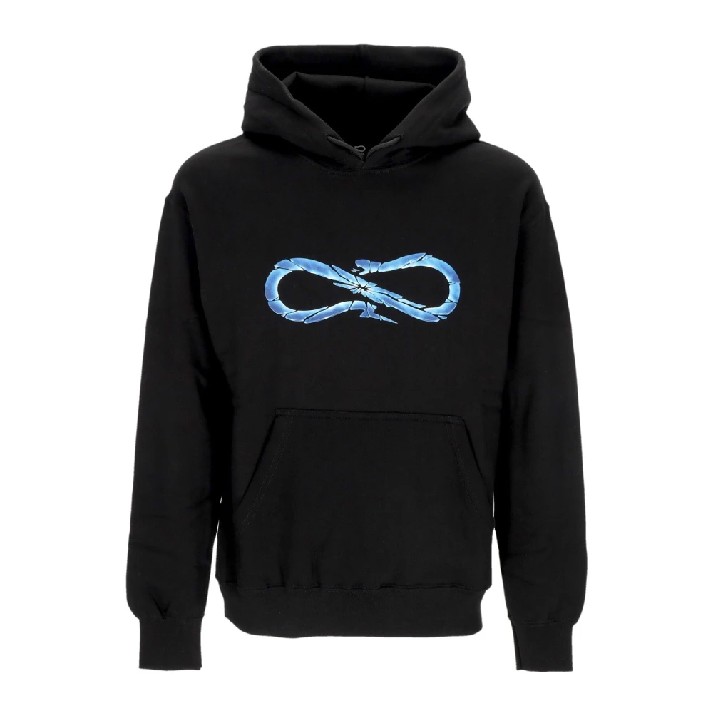 Propaganda Zwarte Logo Hoodie met Kangoeroezak Black Heren