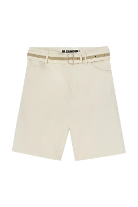 Belted Bermuda Shorts