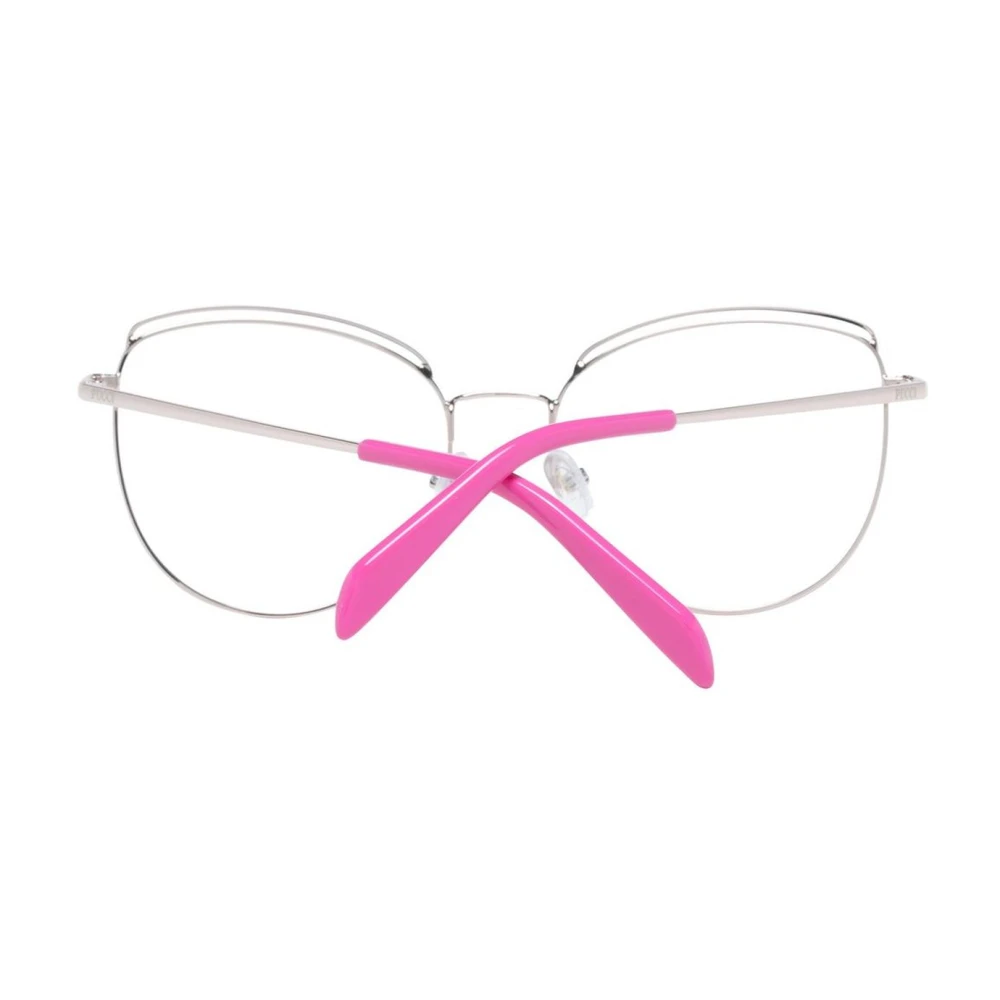 EMILIO PUCCI Roségoud Ronde Optische Monturen Pink Dames