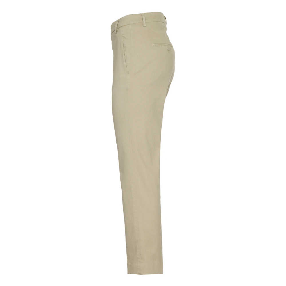 Dondup Nima ZIP Broek Beige Dames