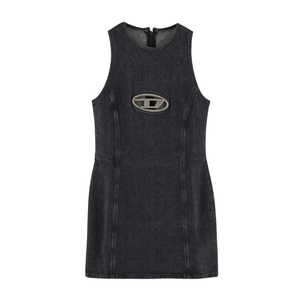 Diesel Stijlvolle Denim Jurk voor Vrouwen Blue Dames