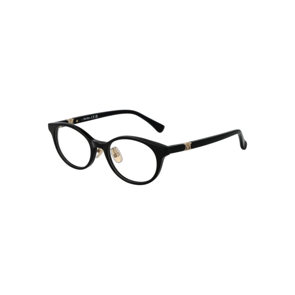 Max Mara Women's Black Modern Optical Frames - Glasses - One Size - Accessories