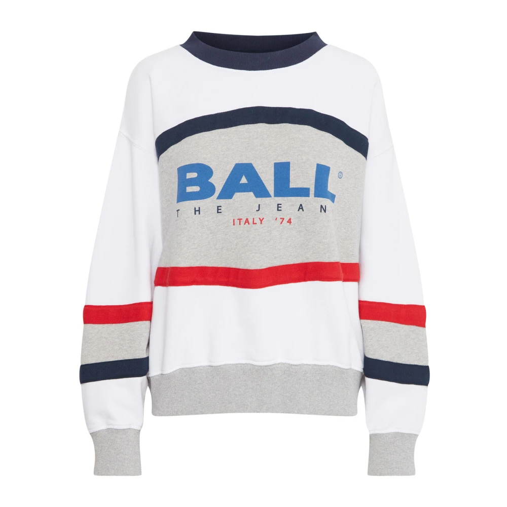 Ball Sportieve Sweatshirt met Cool Print Multicolor Dames